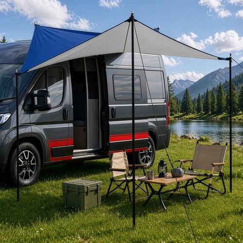 Camper van awning sun - awning, canopy